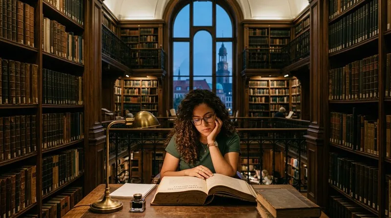 Studierende in der Unibibliothek — Wartesemester überbrücken und Zulassung für NC-Fächer planen